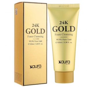 Limpiador facial de Oro 24K
